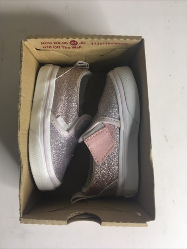 Vans Slipper V 2-farbig Glitzer Orchidee Größe 4,5 - Bild 1 von 8