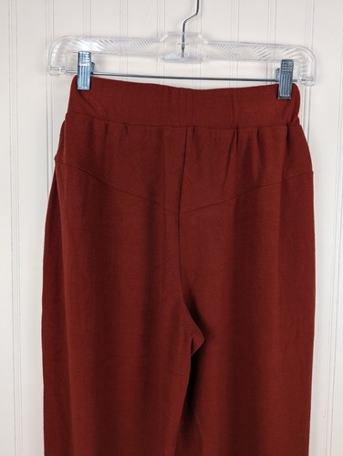 Pantalone Walter Baker Devon donna taglia small maglione maglia morbida jogger granato $168 - Foto 7 di 13