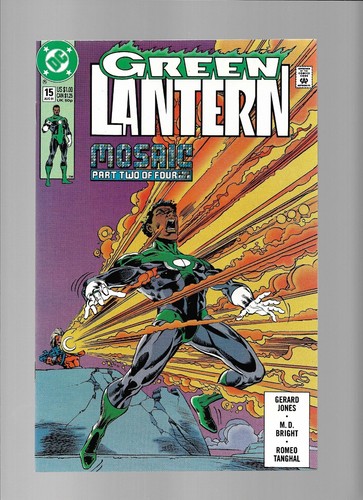 Green Lantern 15 17 19 Corps Mosiac John Stewart Hal Jordan Guy Gardner Alan Sco - Picture 3 of 6