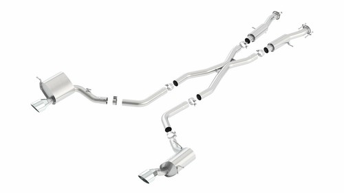 Borla CatBack Exhaust System Muffler 2.75" Fits Jeep Grand Cherokee SRT Tip ATAK - Picture 1 of 5