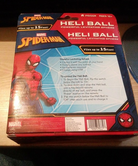 spiderman hover ball