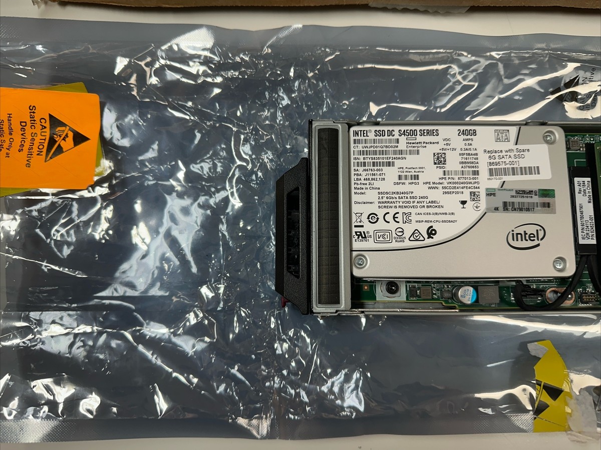 HPE Synergy Composer Module Intel Xeon 16gb RAM 804353-b21 - No