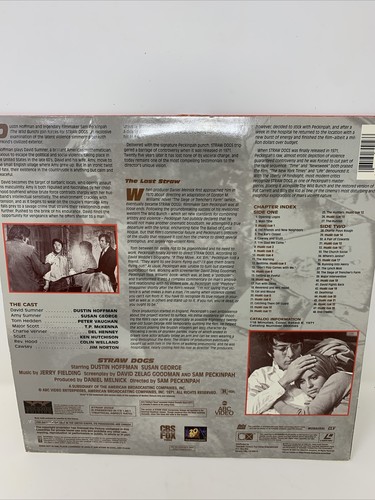 Straw Dogs (Laserdisc) Dustin Hoffman Widescreen Edition 1996 - Picture 2 of 10