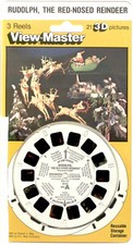 Rudolph The Red Nosed Reindeer 3d View-Master 3 Reel Set