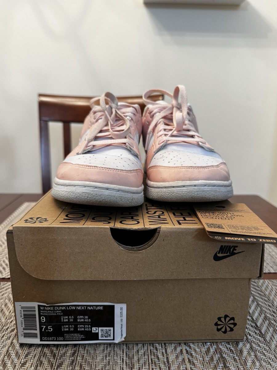 Pale Coral Dunks Nike Dunk Low Next Coral Shoes W Size Nike Dunk
