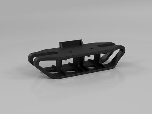 BMW E34 Heckstoßstange Halter Stoßstange hinten Rear Bumper Bracket Mount - Picture 3 of 3