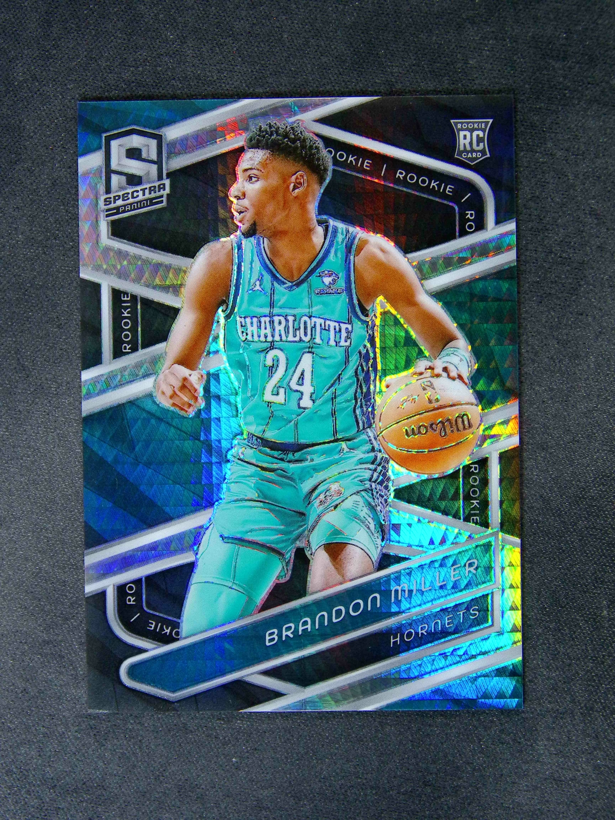 2023-24 Panini Spectra Brandon Miller #161 RC Rookie International