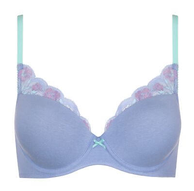 LISCA 060535 RAINBOW Bügel-BH mit Spitze B-E, 70-85 lavender blue LR