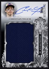 Topps Bunt Topps Sterling 23 S1 CHRISTIAN YELICH￼ Sterling Swings DIGITAL Card