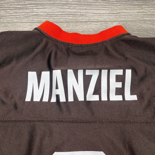 Johnny Manziel #2 Cleveland Browns Jersey Youth 8 Small Brown NFL Team Apparel - Picture 4 of 11