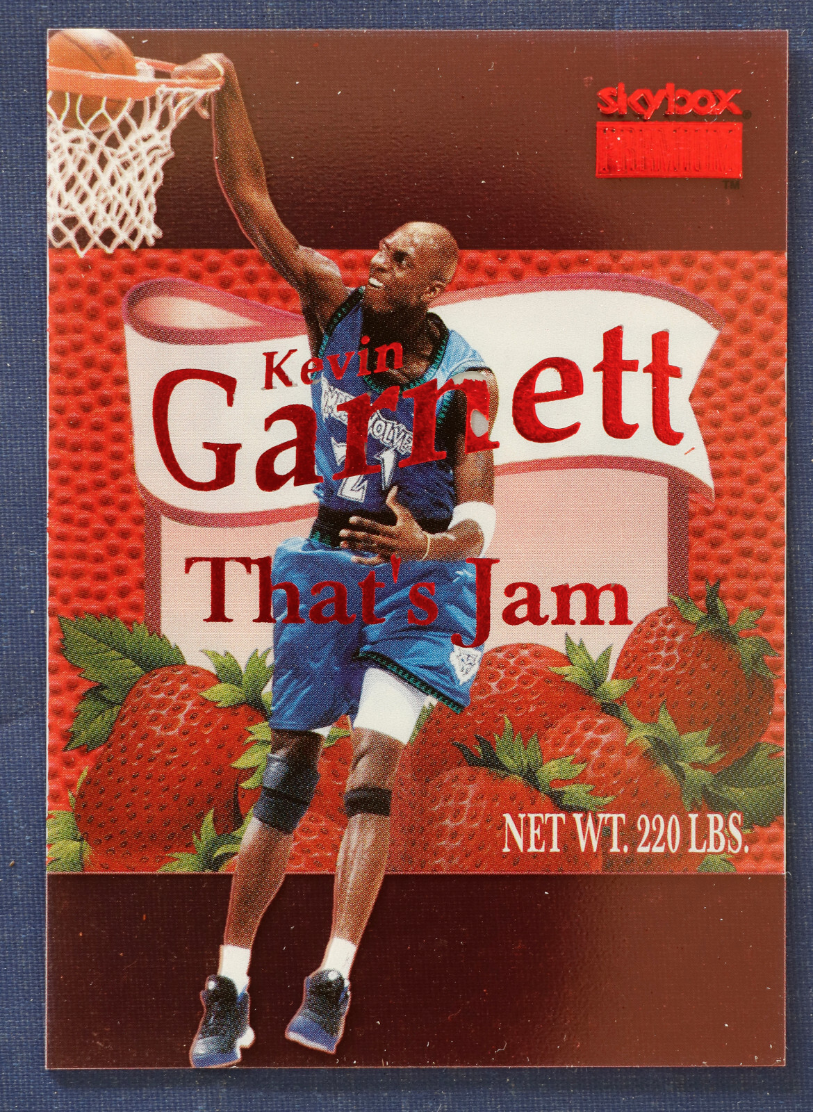 1998-99 SkyBox Premium That's Jam #13 Kevin Garnett NMMT to MINT