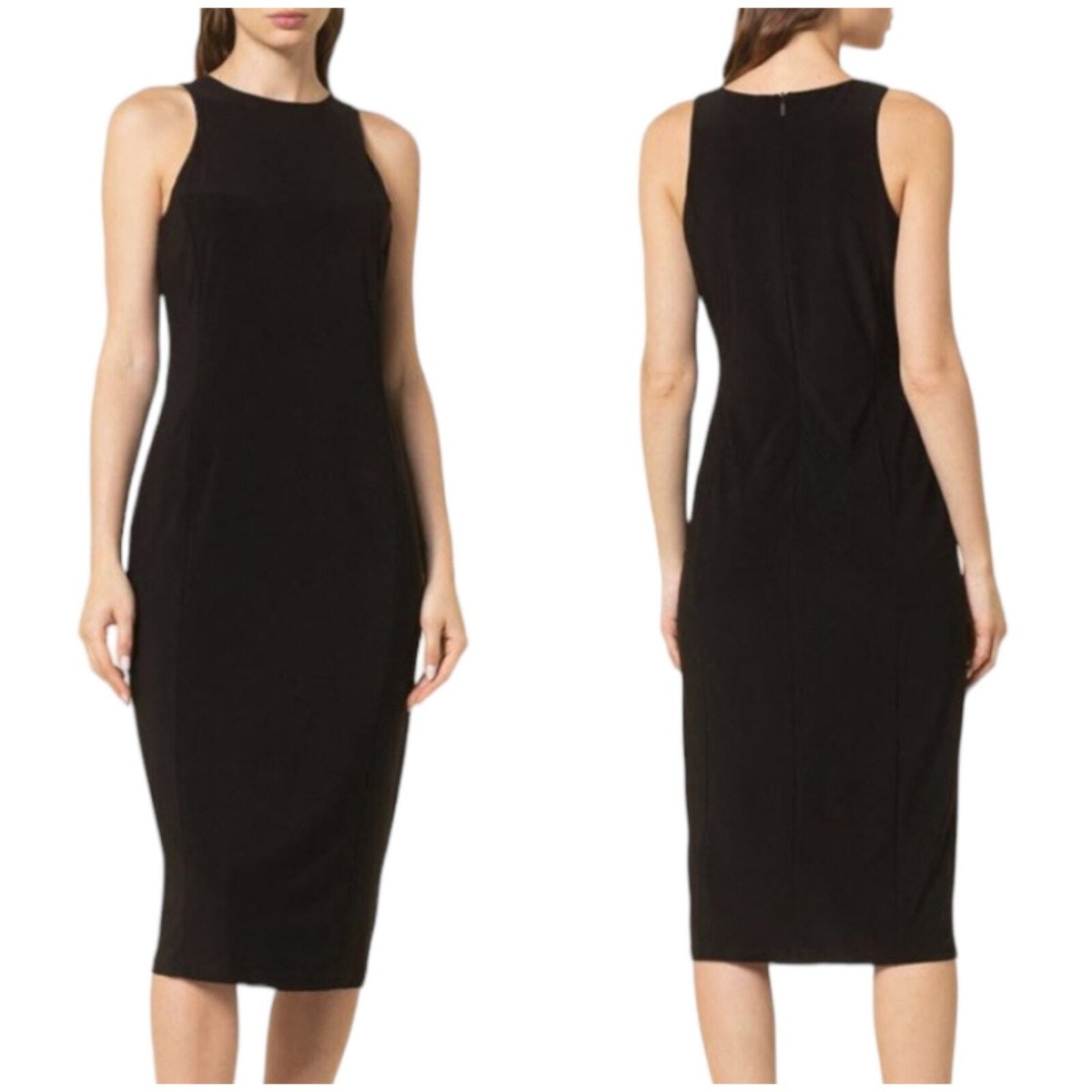 Max Mara Leisure NWT Angola Sleeveless Jersey Midi Dress