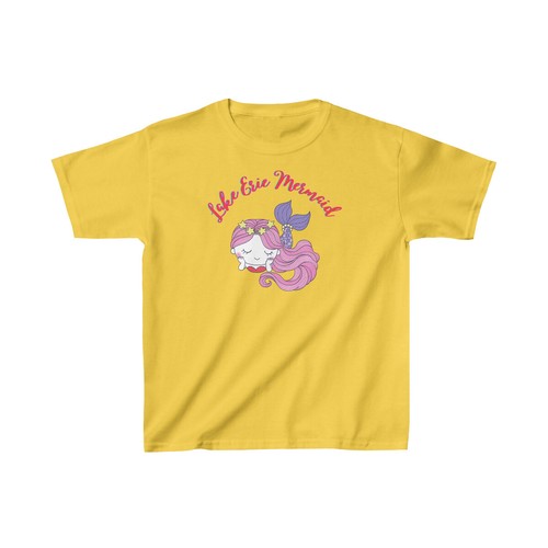 Lake Erie Mermaid Kids Heavy Cotton™ Tee - Picture 10 of 17