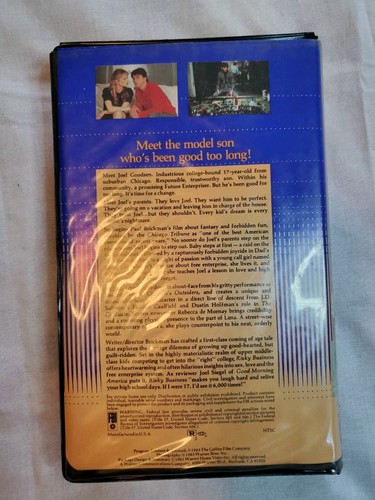 Vintage riskantes Geschäft (1983) Betamax Band Tom Cruise Warner Heimvideo Klappschale - Bild 4 von 7