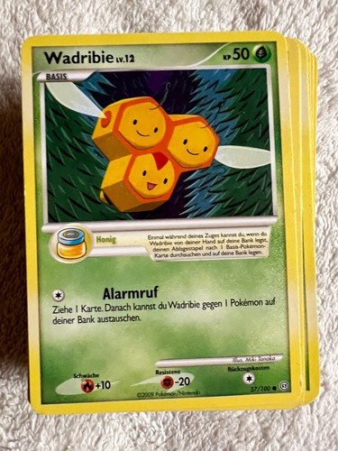 Pokemon Karte - Wadribie LV. 12 - 57/100 - Deutsch 2009 - Bild 1 von 3