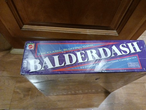 New & Sealed:2003 Mattel Balderdash:The Classic Bluffing Party Game:NIB UNOPENED - Picture 5 of 17