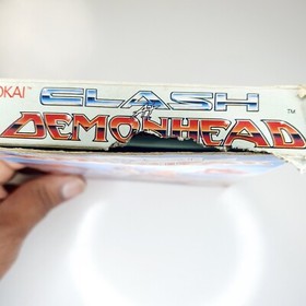 Clash At Demonhead Nintendo NES w/ Distressed Box - Tested - Authentic