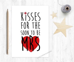 Hen Party Card Hy Do Bridal Kisses Image Is Loading Hen Party Card Hy Do