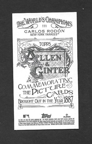 2023 Topps Allen & Ginter  Mini A & G Back  You Pick or Choose Your Player - Picture 24 of 68