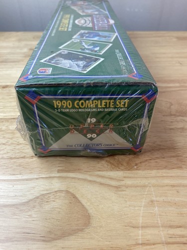 1990 Upper Deck Collector's Choice Baseball Complete Sealed Set + 3-D Holograms - Picture 3 of 5