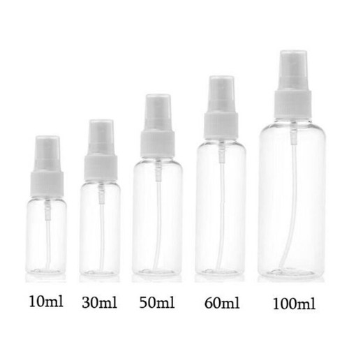 Sprühflasche 30-250 ml Spray Kosmetik Zerstäuber Flasche Desinfektion Leer Auto - Bild 26 von 30