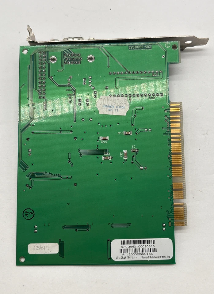 Diamond Multimedia 23030066-203 Circuit Board ST64D Ram  - Image 3 of 4
