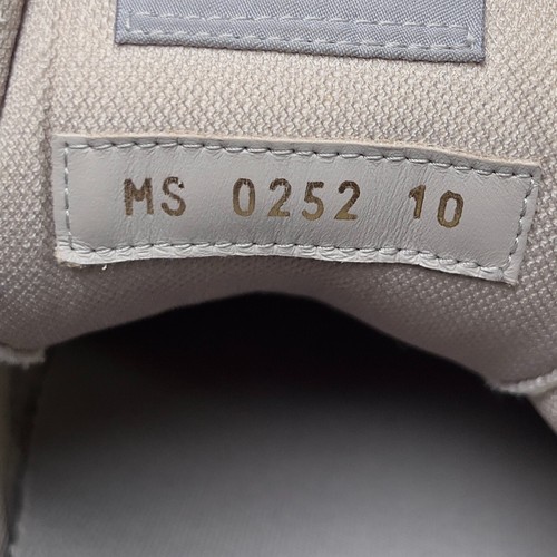 RRP $1030 Louis Vuitton Rivoli Damier Sneakers Gray Leather 10 LV 11 US 44 EUR - Picture 3 of 13