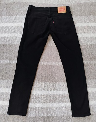 Levi’s 512 Jeans Herren 32X32 (32X30) Schwarz Slim Tapered Stretch Denim - Bild 8 von 9
