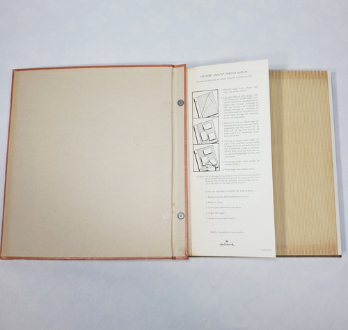 Vintage Hallmark Photo Album Cat Leopard Cub 16 Pages 10" x 12" Large Scrapbook - Picture 3 of 12