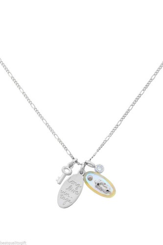 Fossil 925 Silber Halskette Anhänger NEU OVP 69,90€ - Bild 2 von 5