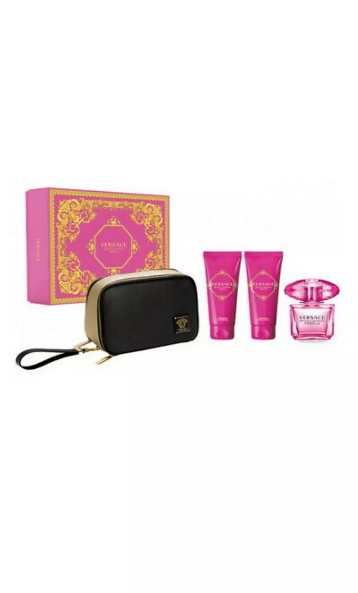 Versace Bright Crystal Absolu Eau de Parfum 4PCS Gift Set For