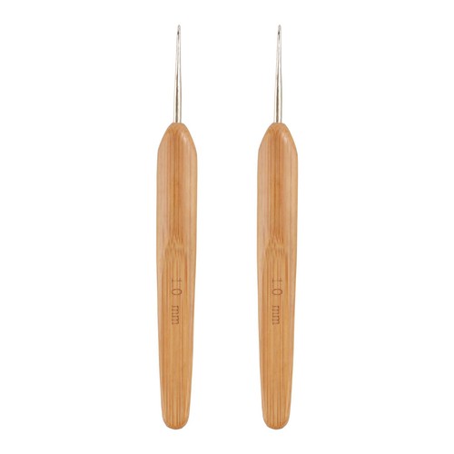 JubileeYarn Steel Crochet Hooks w/Bamboo Handle - 2pc Sets - Picture 56 of 138