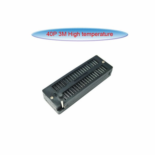14P/16P/18P/20P/24P/28P/40P Bloque IC Bloqueo Live Socket Programa Prueba Chip Base - Imagen 11 de 11