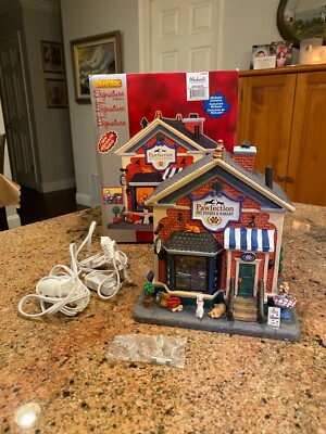 LeMax Pawfection ceramic building Christmas.  