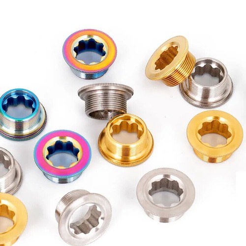 M20x8mm Kettenrad BB Kurbeldeckelarm Schraube/Gewinde TC4 Ti Befestigungsschrauben 4 Farben - Bild 12 von 15