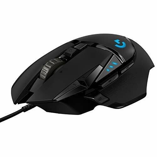 Souris Gamer Filaire Haute Performance Capteur Gaming Hero 25K 25600 PPP RVB - Photo 1/10