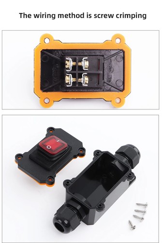 IP65 Outdoor Rainproof Waterproof Ship Type Switch 12/24V 16/30A Power Supply - Picture 13 of 20