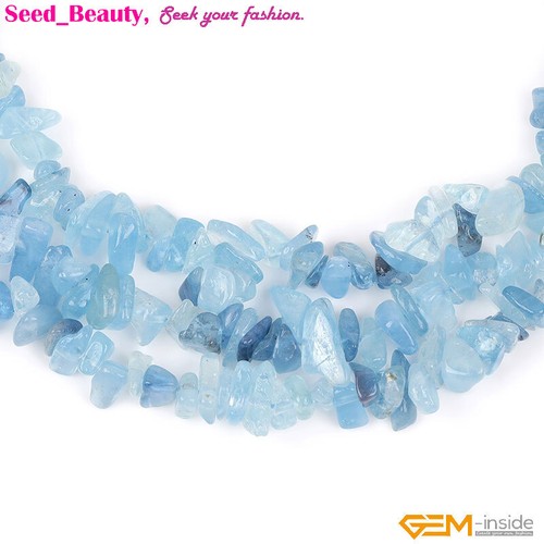 5-8mm Freeform Gemstone Chips Beads For Jewelery Making 15/34" Wholesale - Picture 29 of 330