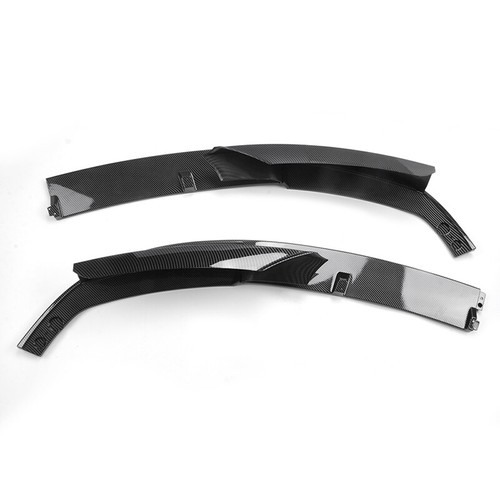 CARBON LOOK FRONT BUMPER LIP SPLITTER SPOILER FOR BMW 3 SERIES F30 F31 M SPORT - Picture 8 of 13