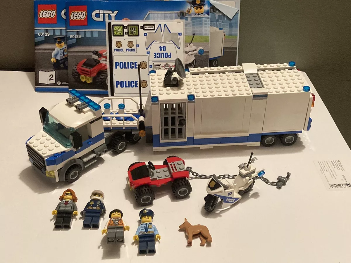  LEGO City Police Mobile Command Center Truck 60139