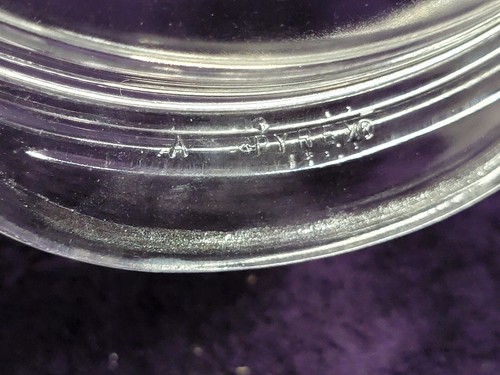 Vintage Pyrex 682 C Clear Glass Replacement Lid Only (Set of 2) - Picture 7 of 7