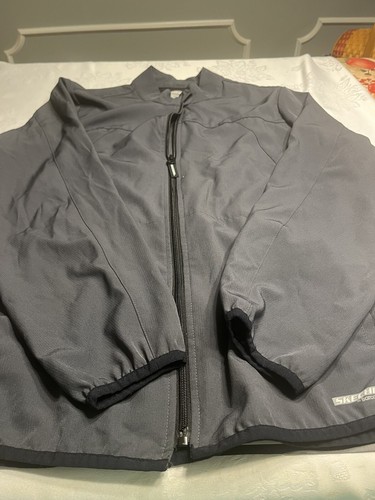 Skechers Barco Charcoal Gray Full Zip Light Weight Jacket Sz 2X - Picture 1 of 17