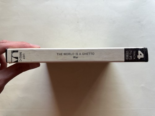 War The World Is A Ghetto 1972 7" Cine Reel-To-Reel 7½ ips 4-Track Stereo SEALED - Picture 3 of 3