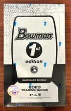 2023 BOWMAN 1st Edition Hobby Box MLB Trading Cards - Factory SEALED