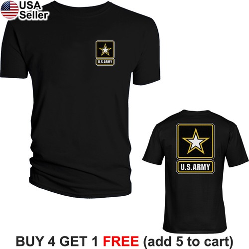 US Army Star T-Shirt Logo Military Patriotic American Gym Armed Forces Strong rf - Bild 8 von 17