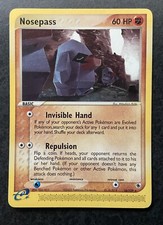 Nosepass 18/109 EX Ruby and Sapphire Rare Pokemon