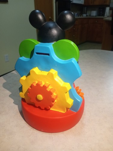 Disney Mickey MousePlastic Piggy Bank Hi Ya Pal! Disney Parks Collectibles - Picture 3 of 6