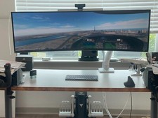 Samsung C49RG90SSN 49 inch Widescreen QLED Monitor - LC49RG90SSNXZA