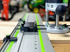 Toolcurve LR 32 Hole Drilling Plate & Festool 1400 Guide Rail Plate