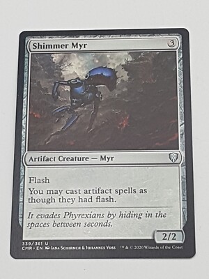Magic the Gathering Einzelkarte Shimmer Myr bespielt